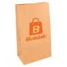 Bolsas Kraft Americanas Sin Asas personalizadas 26+14x42 cm (90g)