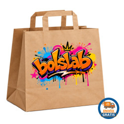 Bolsa de papel personalizada para Take Away