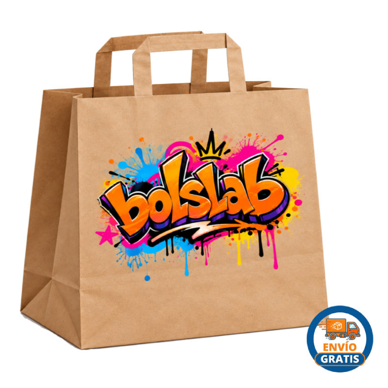 Bolsa de papel personalizada para Take Away