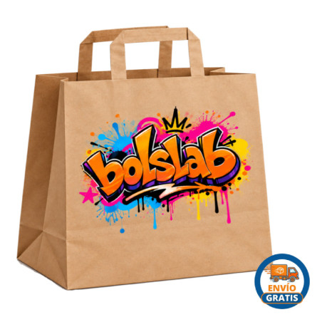 Bolsa de papel personalizada para Take Away